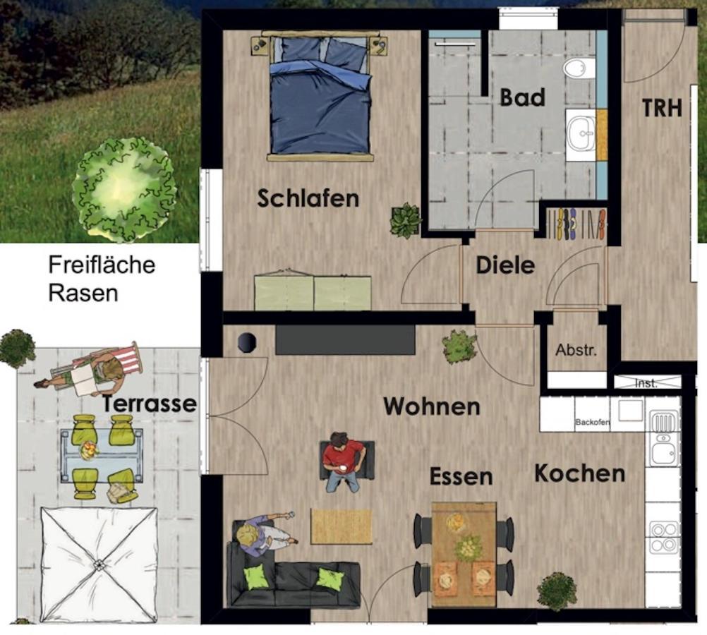 Fuchsbau Appartement Baiersbronn Buitenkant foto